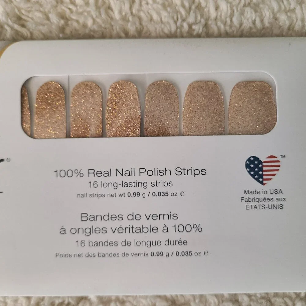 Color Street Chelsea Ya Later 100% Real Nail Polish Strips